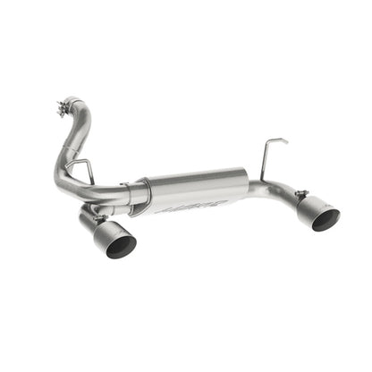 MBRP 2018+ Jeep Wrangler (JL) 3.6L V6 Dual Rear Exit Axle Back AL Exhaust System - eliteracefab.com