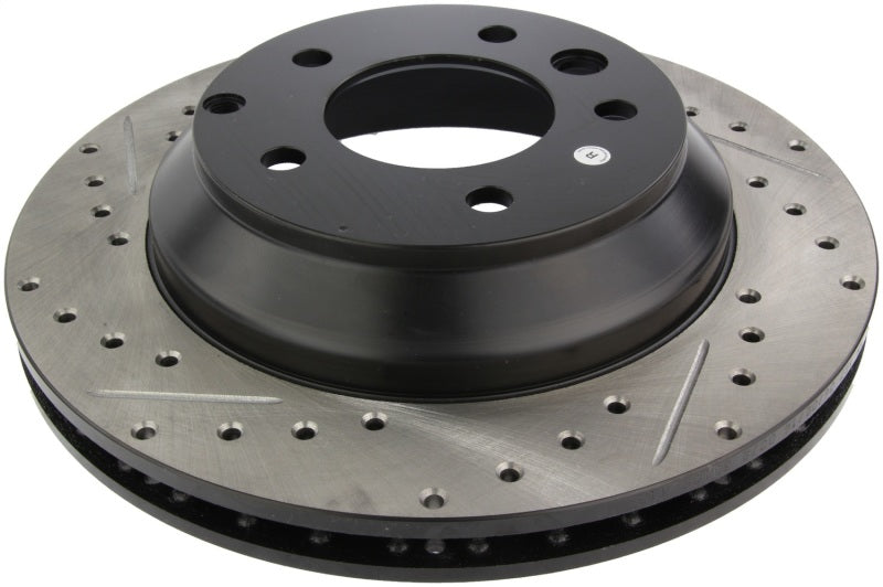 StopTech Slotted & Drilled Sport Brake Rotor - eliteracefab.com