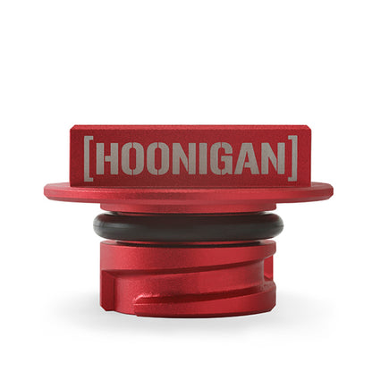 Mishimoto LS Engine Hoonigan Oil Filler Cap - Red - eliteracefab.com