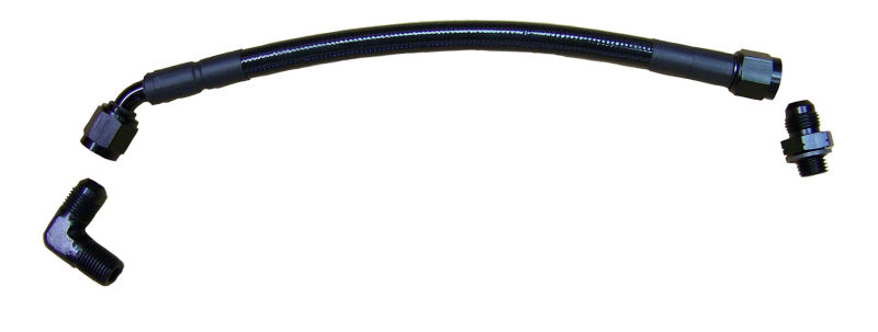 Fleece Performance 03-15 Cummins Turbo Oil Feed Line Kit for S300/S400 Turbos in 2nd Gen Location - eliteracefab.com