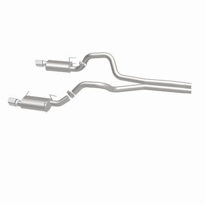 MagnaFlow 13 Ford Mustang Dual Split Rear Exit Stainless Cat Back Performance Exhaust (Street) Magnaflow