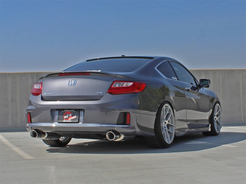 aFe Takeda Exhaust Cat-Back 13-14 Honda Accord Coupe EX-L V6 3.5L 304SS - eliteracefab.com