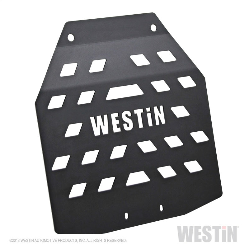 Westin/Snyper 18-21 Jeep Wrangler JL Transfer Case Skid Plate - Textured Black - eliteracefab.com