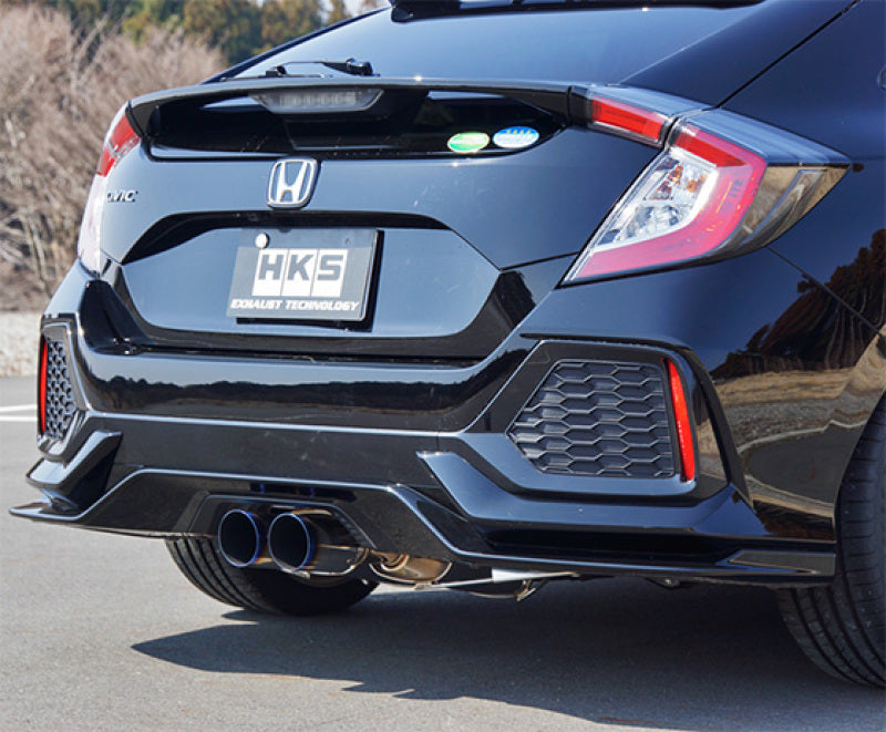 HKS Legamax Premium Exhaust Honda Civic Hatchback 2016-2020 - eliteracefab.com