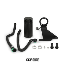 Load image into Gallery viewer, Mishimoto 11-14 Ford F-150 EcoBoost 3.5L Baffled Oil Catch Can Kit - Black - eliteracefab.com