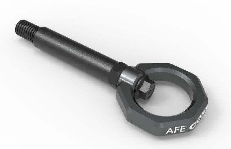 aFe Control Rear Tow Hook Grey BMW F-Chassis 2/3/4/M - eliteracefab.com