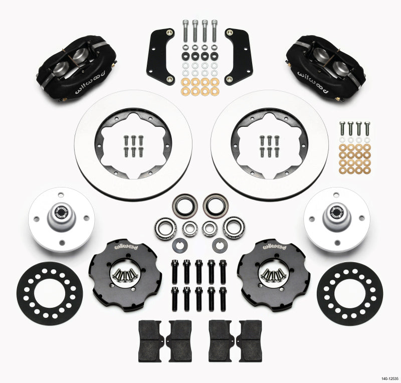 Wilwood Forged Dynalite Front Kit 10.75in 64-65 Mustang 6 Cylinder 4-lug Wilwood
