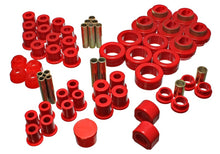 Load image into Gallery viewer, Energy Suspension 81-87 Chevy/GMC 4WD (W/ Stock Front Springs) Red Hyper-flex Master Bushing Set