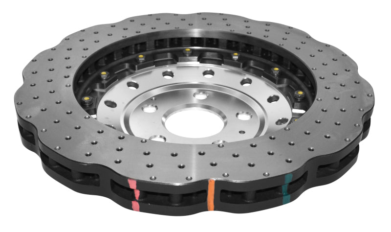 DBA 2015+ Audi RS-3 5000 Series Drilled Front Brake Rotor DBA