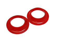 Load image into Gallery viewer, Energy Suspension 91-96 Chevrolet Full Size Red Rear Upper Coil Spring Isolators - eliteracefab.com