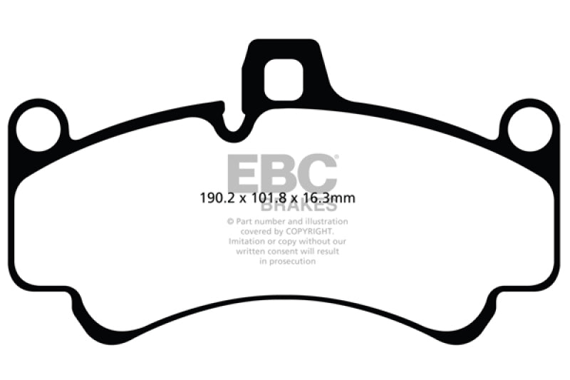 EBC RedStuff Front Brake Pads - DP31516C EBC