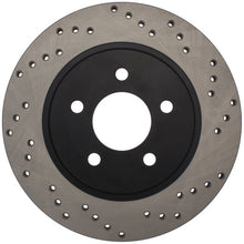 Load image into Gallery viewer, StopTech 05-10 Ford Mustang V6/4.0L / GT V8/4.6L Cross Drilled Right Rear Rotor - eliteracefab.com