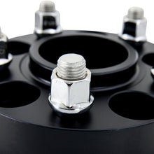 Load image into Gallery viewer, Mishimoto Wheel Spacers - 5X114.3 / 70.5 / 35 / M14 - Black - eliteracefab.com