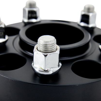 Mishimoto Wheel Spacers - 5X114.3 / 70.5 / 20 / M14 - Black - eliteracefab.com