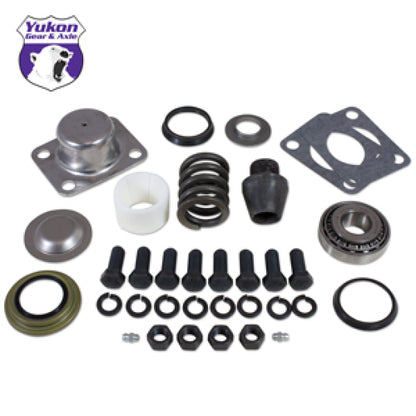 Yukon Gear Rplcmnt King-Pin Kit For Dana 60(1) Side (Pin/Bushing /Seals /Bearings /Spring /Cap) - eliteracefab.com