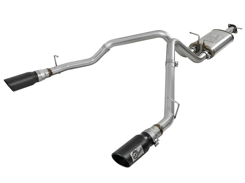 aFe MACH Force-Xp 3in 409 SS Cat-Back Exhaust 2019 RAM 1500 V8-5.7L w/ Black Tip - eliteracefab.com