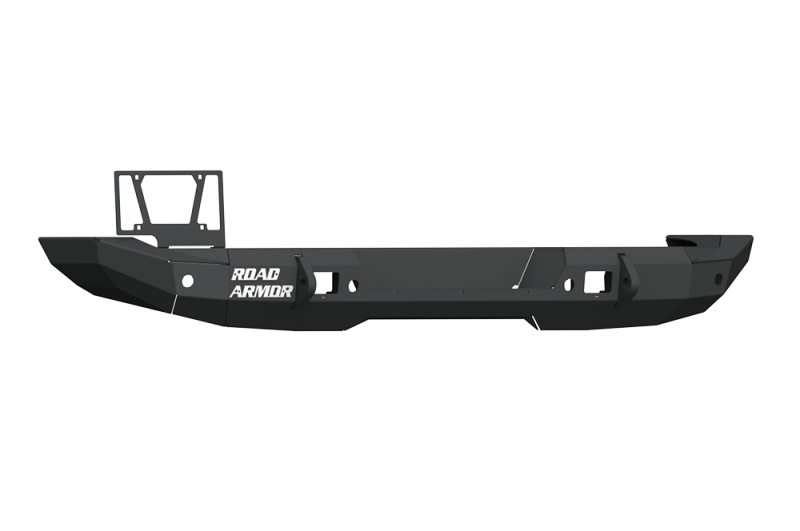 Road Armor 18-20 Jeep Wrangler JL Stealth Rear Bumper Full Width - Tex Blk - eliteracefab.com