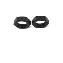 Load image into Gallery viewer, Russell Performance -8 AN Bulkhead Nuts 3/4in -16 Thread Size (Black)