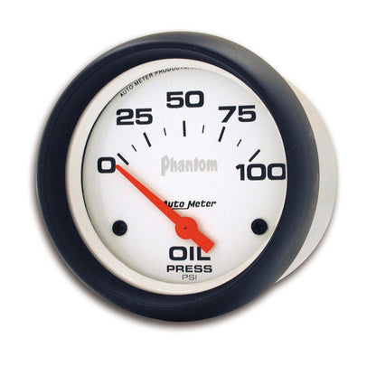 Autometer Phantom 66.7mm 0-100 PSI SSE Oil Pressure Gauge 5827