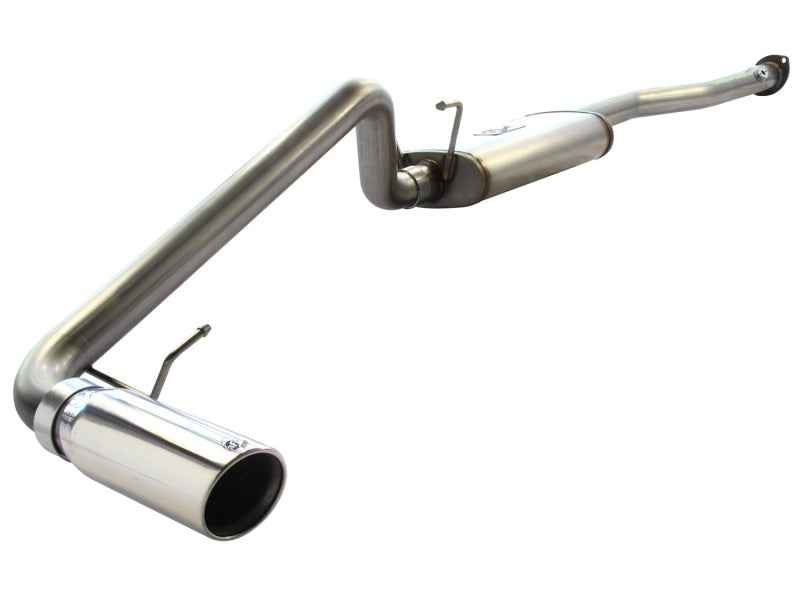 aFe MACHForce XP Exhausts Cat-Back SS w/Polished Tips 99-04 Toyota Tacoma L4-2.7L - eliteracefab.com