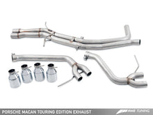 Load image into Gallery viewer, AWE Tuning Porsche Macan Touring Edition Exhaust System - Diamond Black 102mm Tips - eliteracefab.com