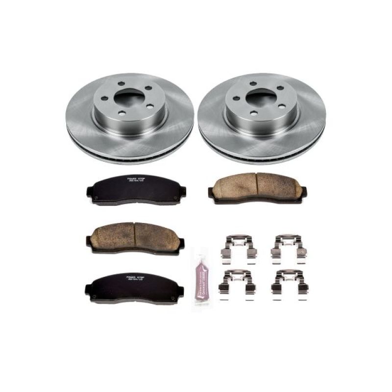 Power Stop 01-03 Ford Explorer Sport Front Autospecialty Brake Kit - eliteracefab.com