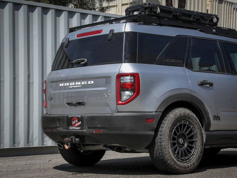 aFe Ford Bronco Sport 21-22 L3-1.5L (t)/L4-2.0L (t) Vulcan Axle-Back Exhaust System- Polished Tips aFe