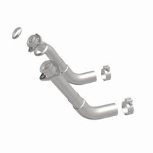 Load image into Gallery viewer, MagnaFlow 66-72 Chevy C10 Pickup V8 2-Piece Front Exhuast Pipe Kit (2in Tubing/Clamps/Inlet Flanges)