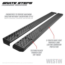 Load image into Gallery viewer, Westin Grate Steps Running Boards 79 in - Textured Black - eliteracefab.com