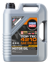 Load image into Gallery viewer, LIQUI MOLY 5L Top Tec 4210 Motor Oil 0W30 - eliteracefab.com