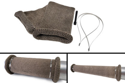 DEI Titanium 4in Knit Exhaust Sleeve - 24in DEI