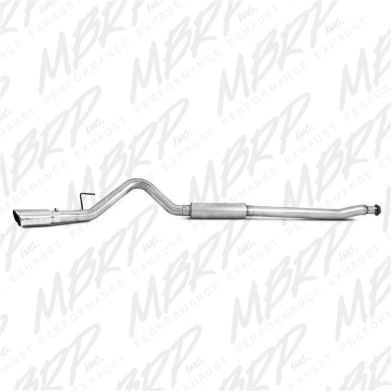 MBRP 11-13 Ford F-150 3.5L V6 EcoBoost 4in Cat Back Single Side Alum Exhaust System - eliteracefab.com