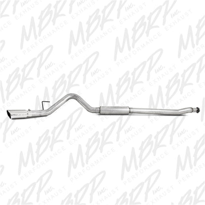 MBRP 11-13 Ford F-150 3.5L V6 EcoBoost 4in Cat Back Single Side Alum Exhaust System - eliteracefab.com