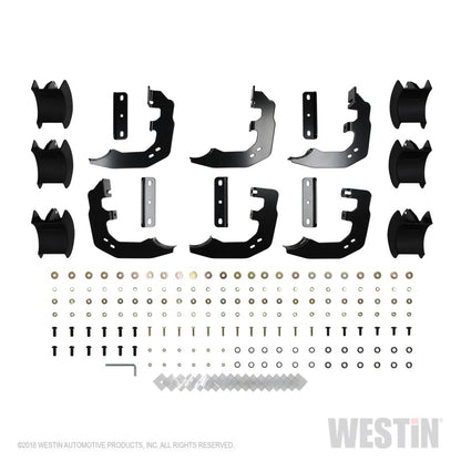 Westin 19-20 Ram 1500 Quad Cab (Excludes Ram 1500 Classic) PRO TRAXX 4 Oval Nerf Step Bars - Black - eliteracefab.com