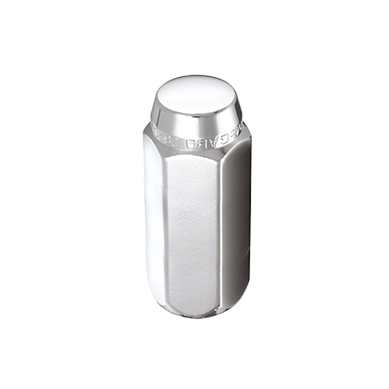 McGard Hex Lug Nut (Cone Seat) M14X1.5 / 22mm Hex / 1.945in. Length (4-Pack) - Chrome - eliteracefab.com