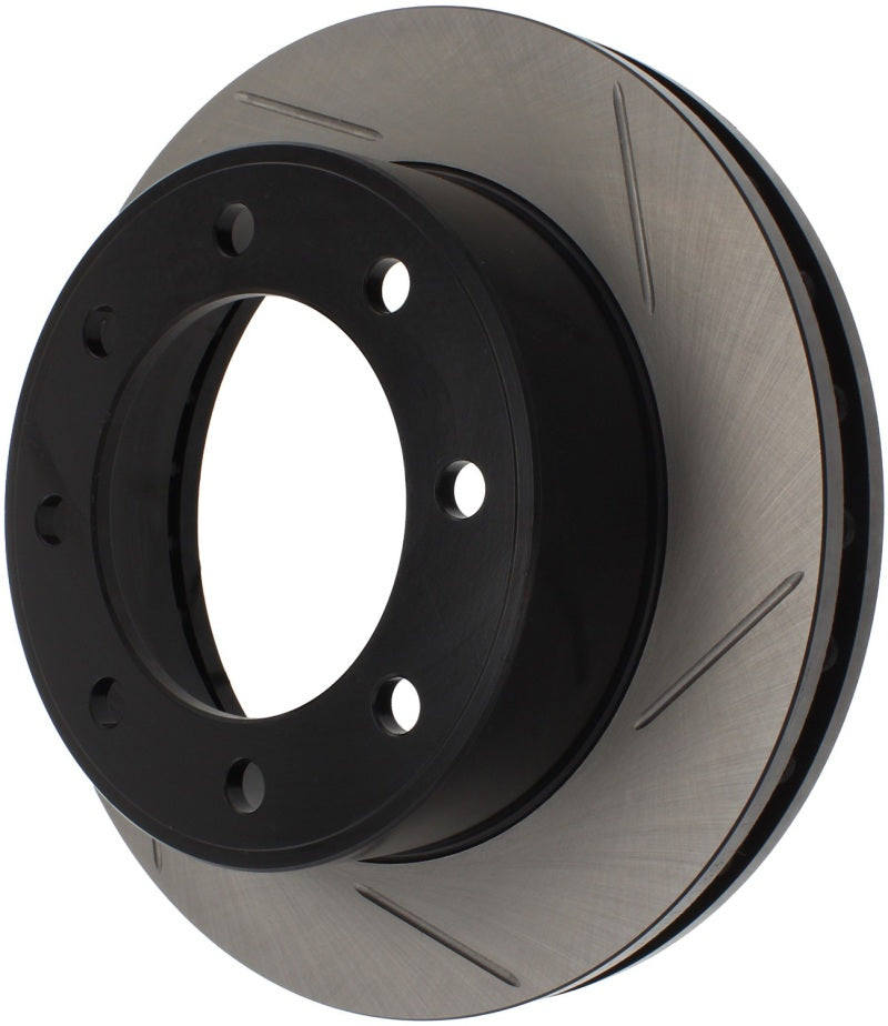 STOPTECH POWER SLOT 00-05 FORD EXCURSION / 01-04 F250 4WD FRONT LEFT SLOTTED ROTOR, 126.65086SL - eliteracefab.com