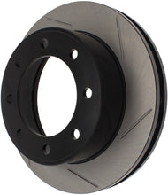 Load image into Gallery viewer, STOPTECH POWER SLOT 00-05 FORD EXCURSION / 01-04 F250 4WD FRONT LEFT SLOTTED ROTOR, 126.65086SL - eliteracefab.com