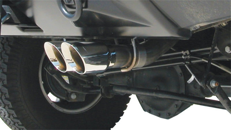 Corsa 03-06 Hummer H2 6.0L V8 Polished Sport Cat-Back Exhaust CORSA Performance