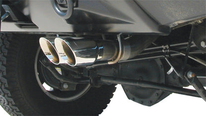 Corsa 03-06 Hummer H2 6.0L V8 Polished Sport Cat-Back Exhaust CORSA Performance