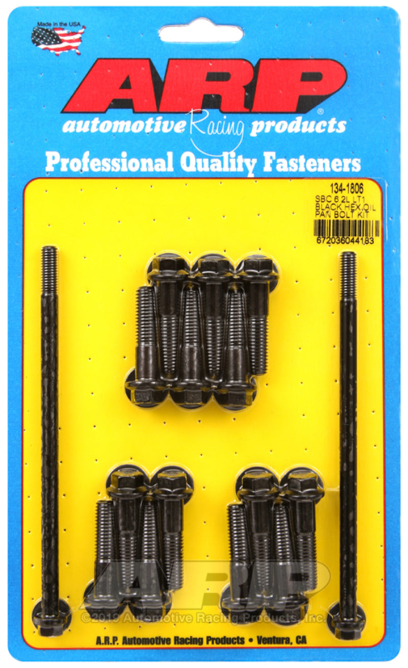 ARP Chevy LT1 6.2L Oil Pan Hex Bolt Kit ARP