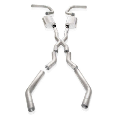 Stainless Works Chevy Camaro 1967-69 Exhaust 3in Stainless with X-Pipe Stainless Works
