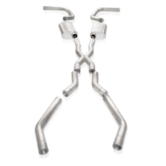 Stainless Works Chevy Camaro 1967-69 Exhaust 3in Stainless with X-Pipe Stainless Works