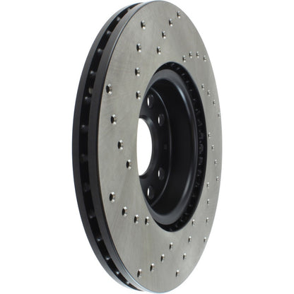 StopTech 06-13 Audi A3/08-09 TT / 06-09 VW GTI Mk V Cryo-Stop Left Front Drilled Rotor Stoptech