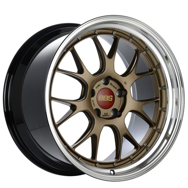 BBS LM-R 20x11 5x120 ET40 Matte Bronze Wheel -82mm PFS/Clip Required - eliteracefab.com