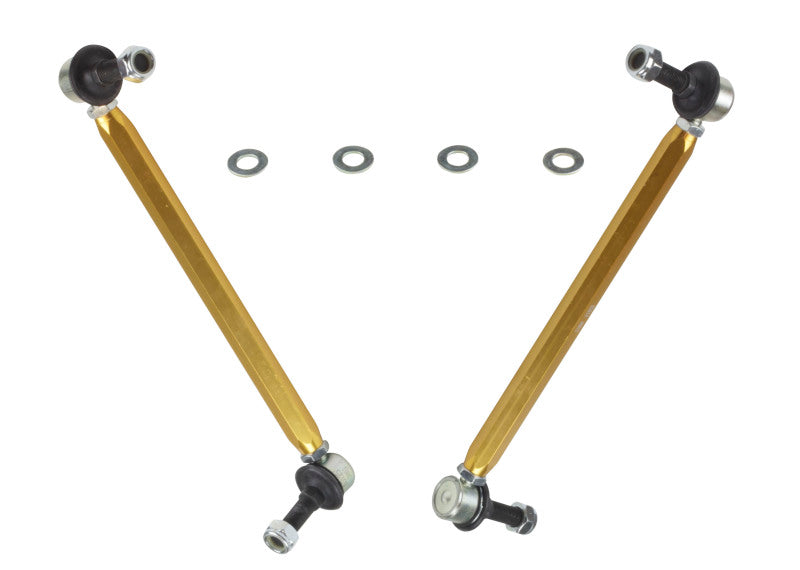 Whiteline 05-10 Chevy Cobalt/6/09+ Cruze/06-11 HHR Front Sway Bar - Link Assembly H/D Adj Steel Ball - eliteracefab.com