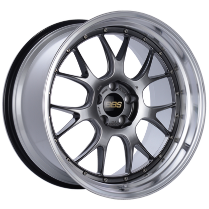 BBS LM-R 20x11 5x114.3 ET20 CB66 Diamond Black Center Diamond Cut Lip Wheel BBS