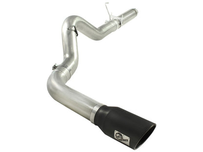 aFe Atlas Exhausts DPF-Back Aluminized Steel Exhaust Dodge Diesel Trucks 07.5-12 L6-6.7L Black Tip - eliteracefab.com