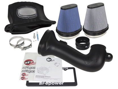 aFe Momentum Air Intake System PRO 5R w/ Extra Filter 15 Chevy Corvette Z06 (C7) V8 6.2L (SC) - eliteracefab.com