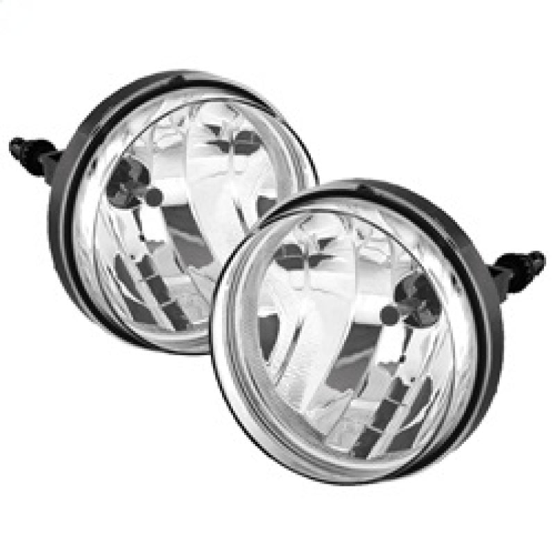 Spyder GMC Sierra 1500 07-13 Fog Lights w/ OEM switch - Clear FL-GS07-OS-C - eliteracefab.com