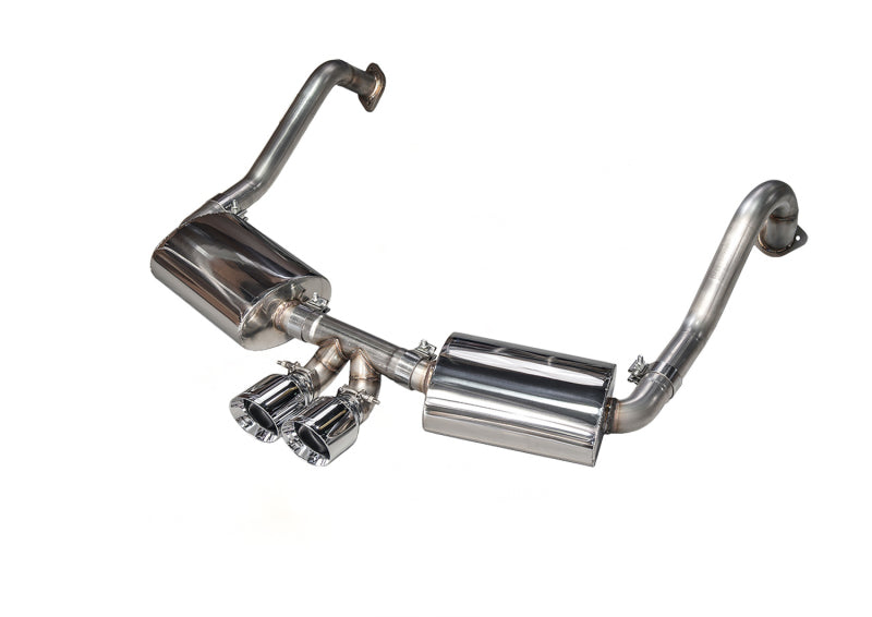 AWE Tuning Porsche 981 Performance Exhaust System - w/Chrome Silver Tips AWE Tuning